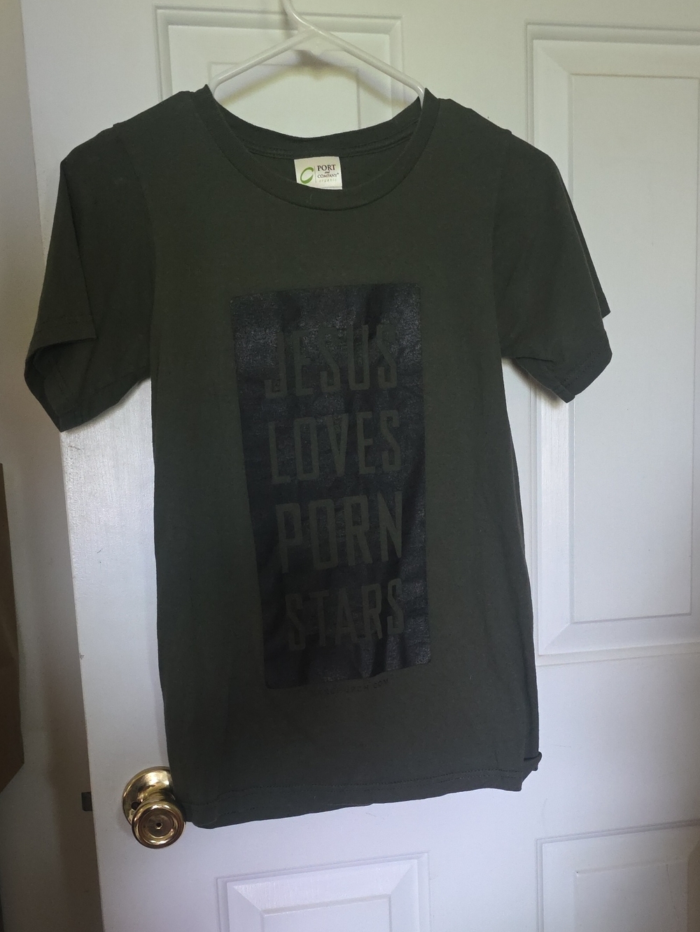 Jesus Loves Porn Stars Tshirt